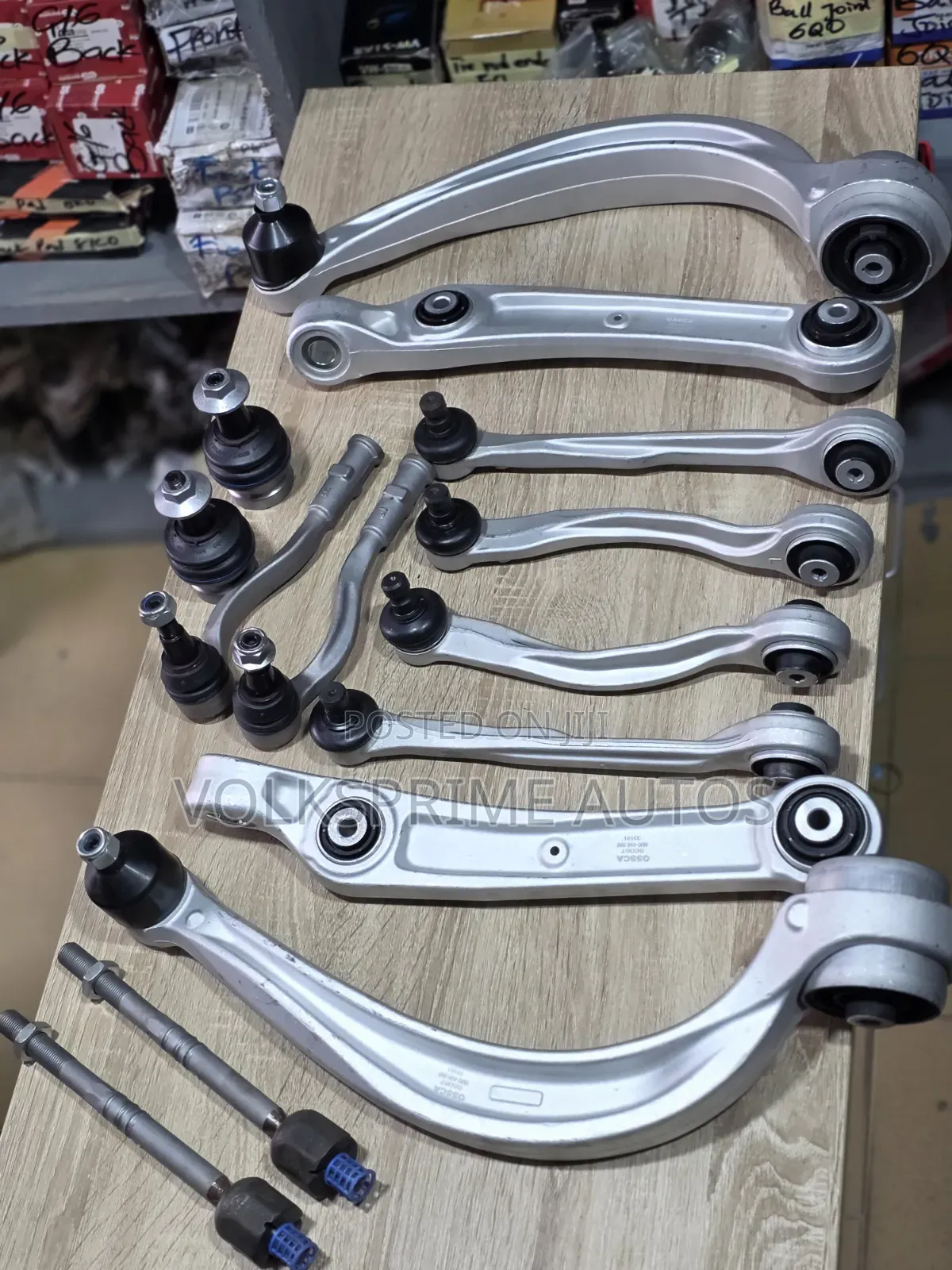 Complete Front Control Arms Fits Audi Q7/Q8 2017 - 2022