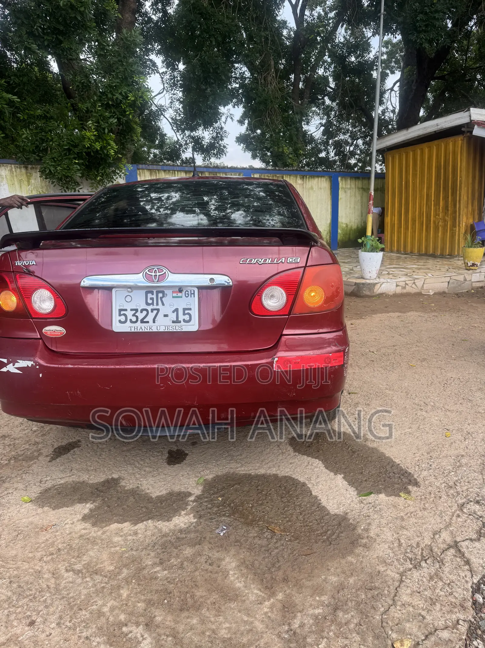 Toyota Corolla 2007 Yellow