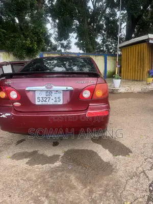 Toyota Corolla 2007 Yellow