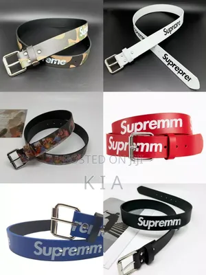 Fashion Belt – Unisex Streetwear Belt Available in Multiple Colors.