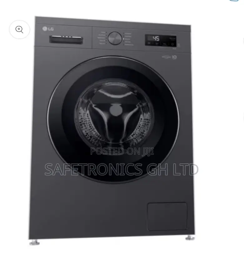 Neatly Sealed Lg 8kg Ai DDTM Front Load Washing Machine - Matte Black
