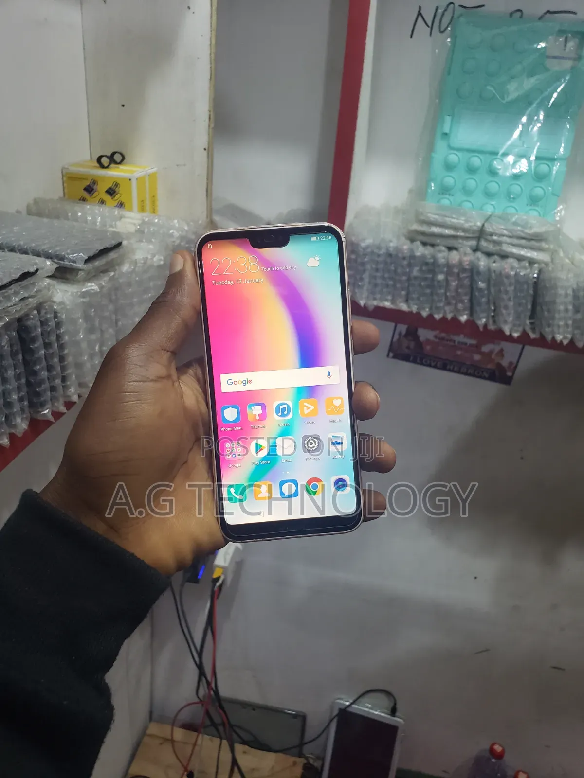 New Huawei P20 128 GB White