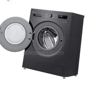 Super Best Lg 8kg Ai DDTM Front Load Washing Machine - Matte Black
