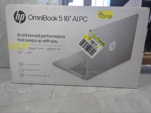 New Laptop HP OmniBook 5 16" 16GB AMD Ryzen SSD 512GB