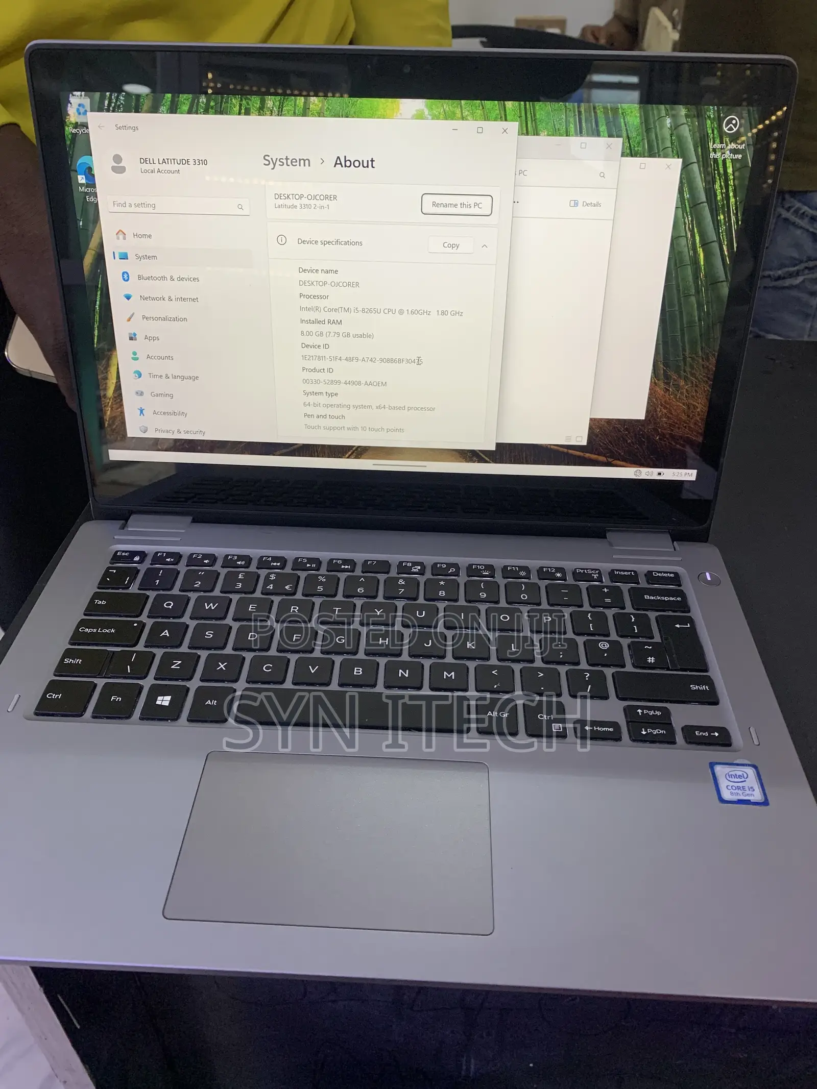 New Laptop Dell Latitude 3310 8GB Intel Core i5 SSD 256GB
