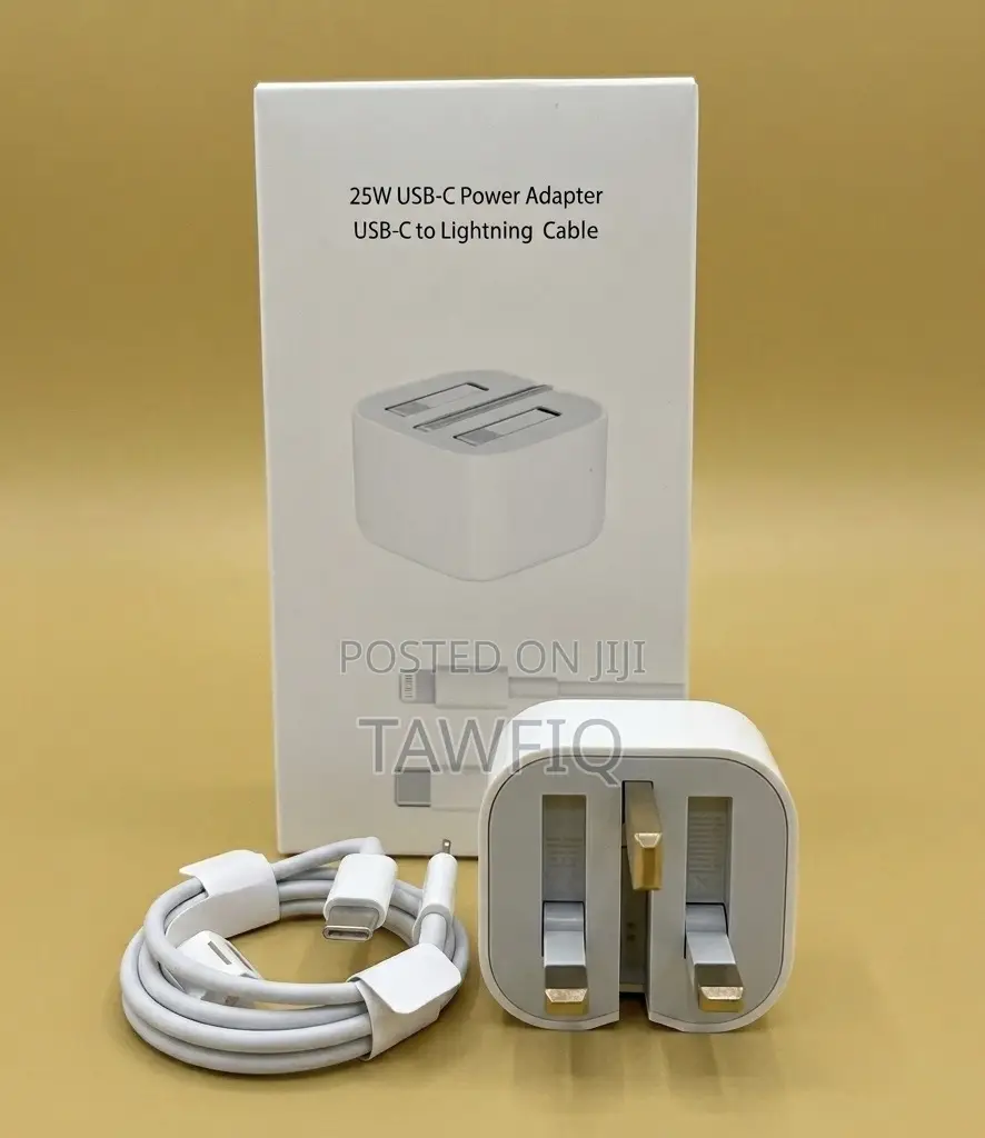 iPhone Fast Charger Set (Adapter + Cable).High Quality