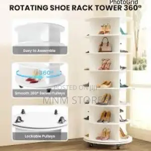 360 Rotating Shoe Rack /Shoe Organizer