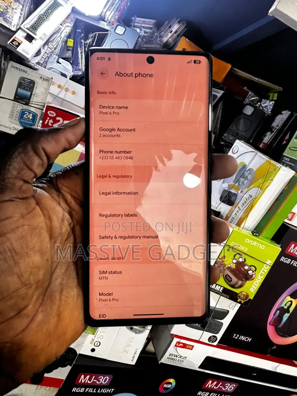Google Pixel 6 Pro 128 GB Gray