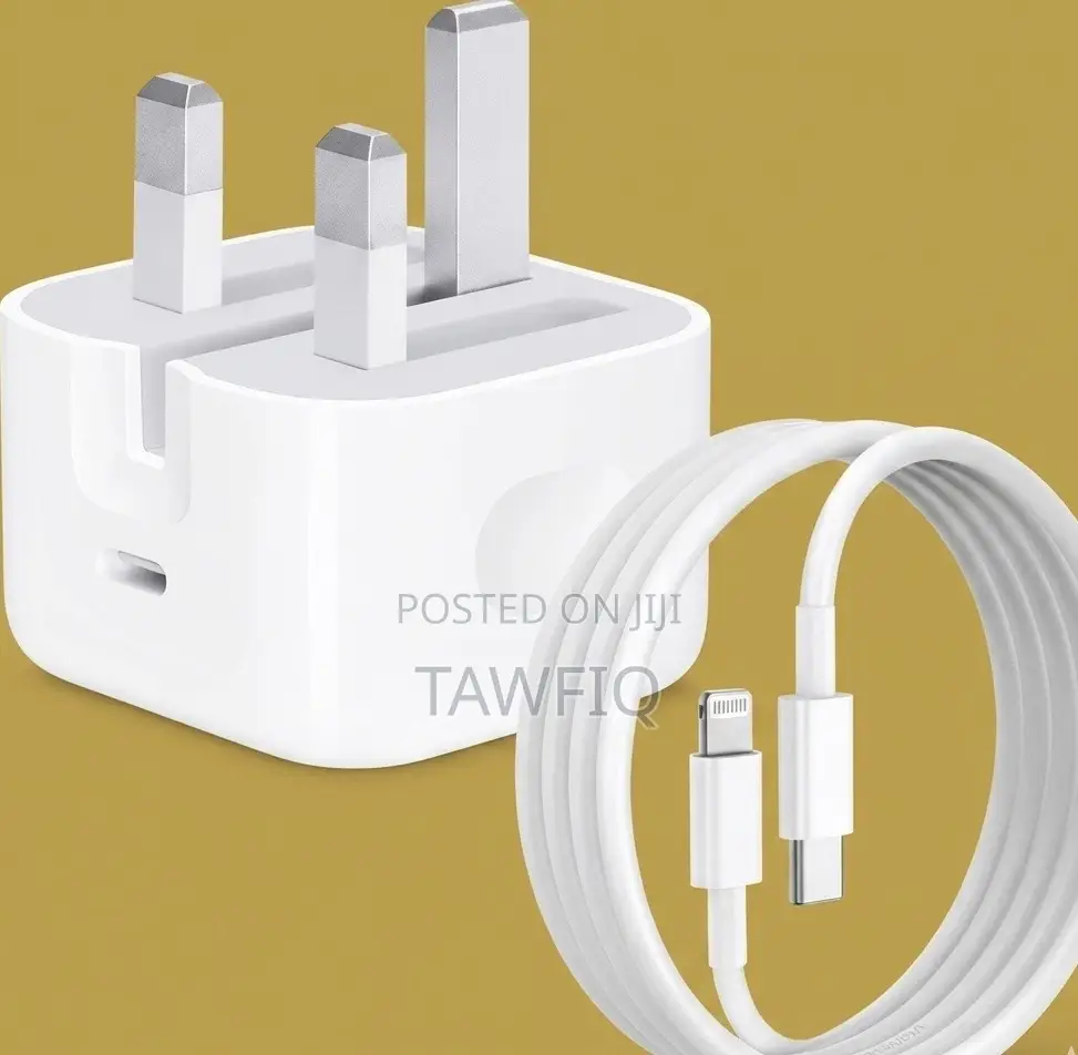 iPhone Fast Charger Set (Adapter + Cable).High Quality