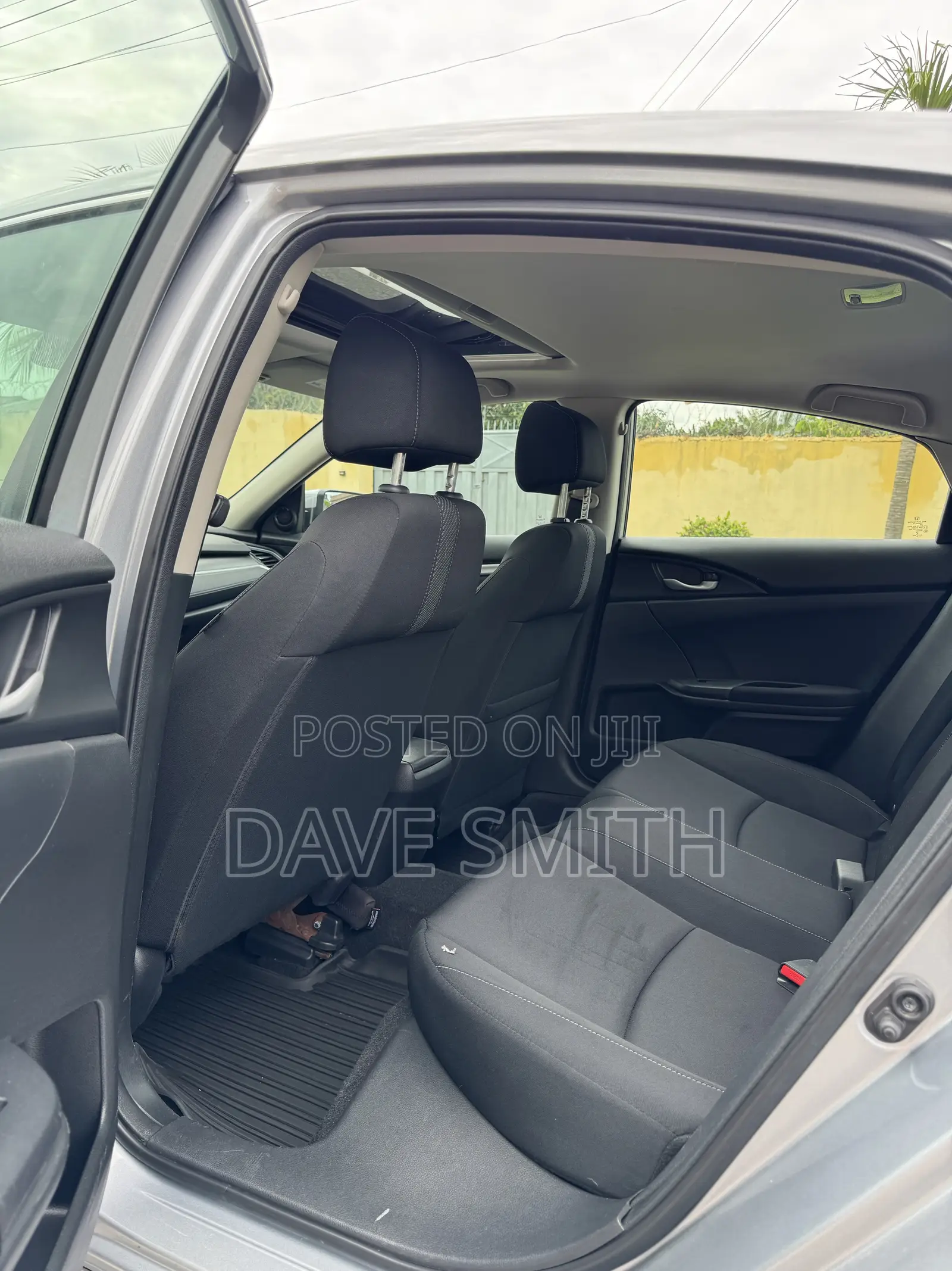 Honda Civic EX Sedan 2018 Gray