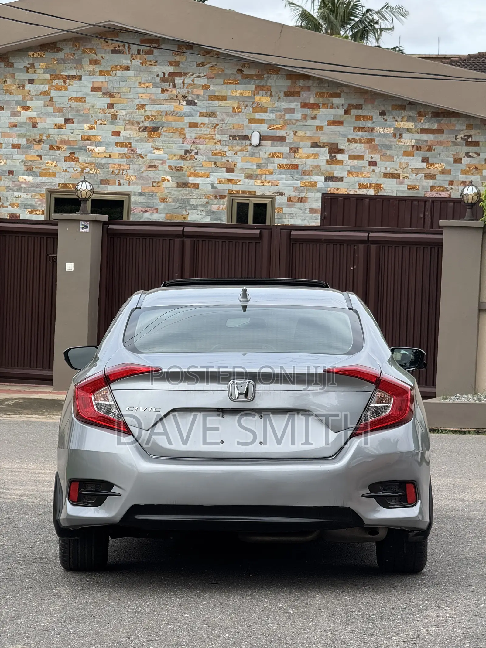 Honda Civic EX Sedan 2018 Gray