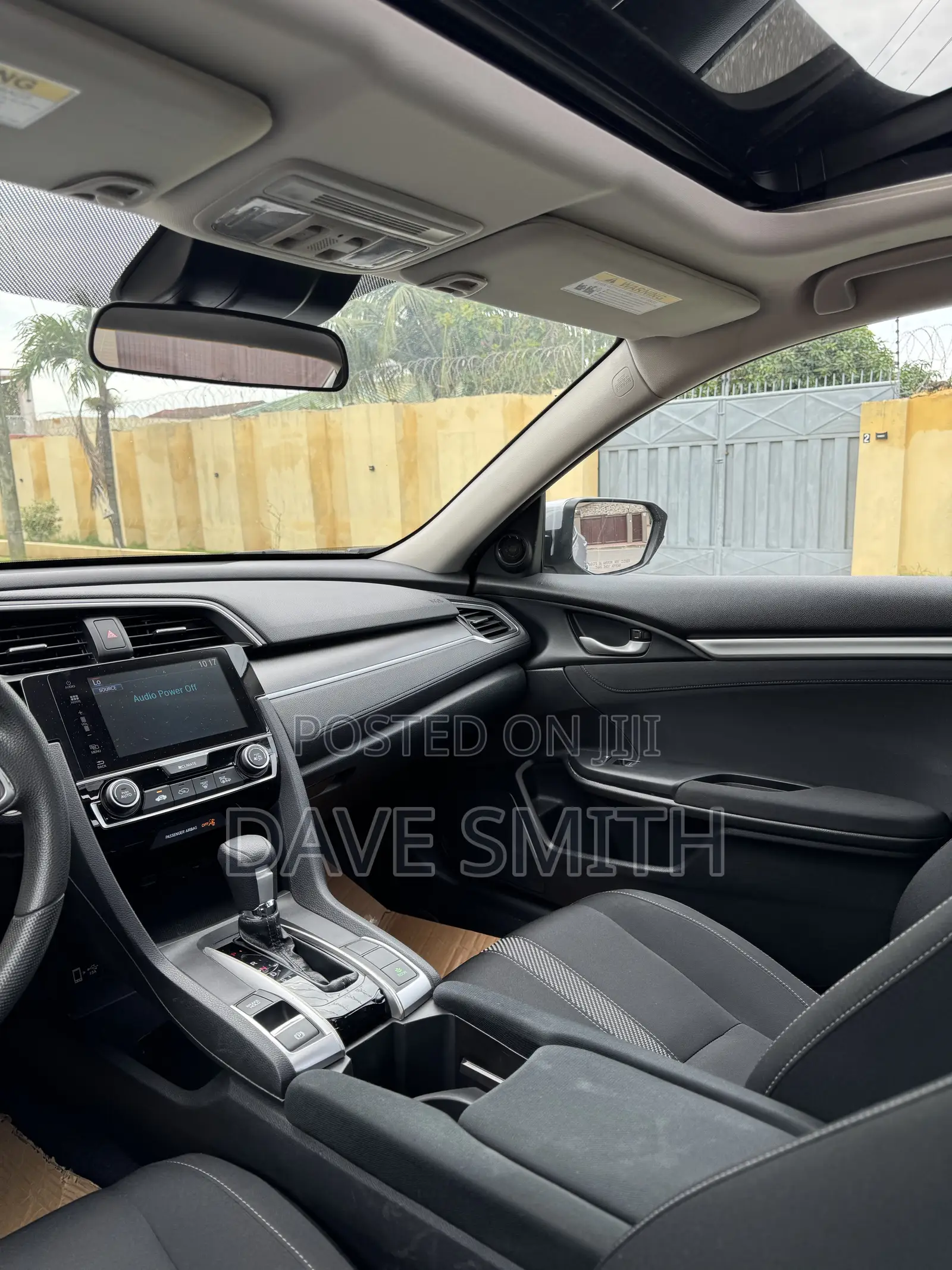 Honda Civic EX Sedan 2018 Gray