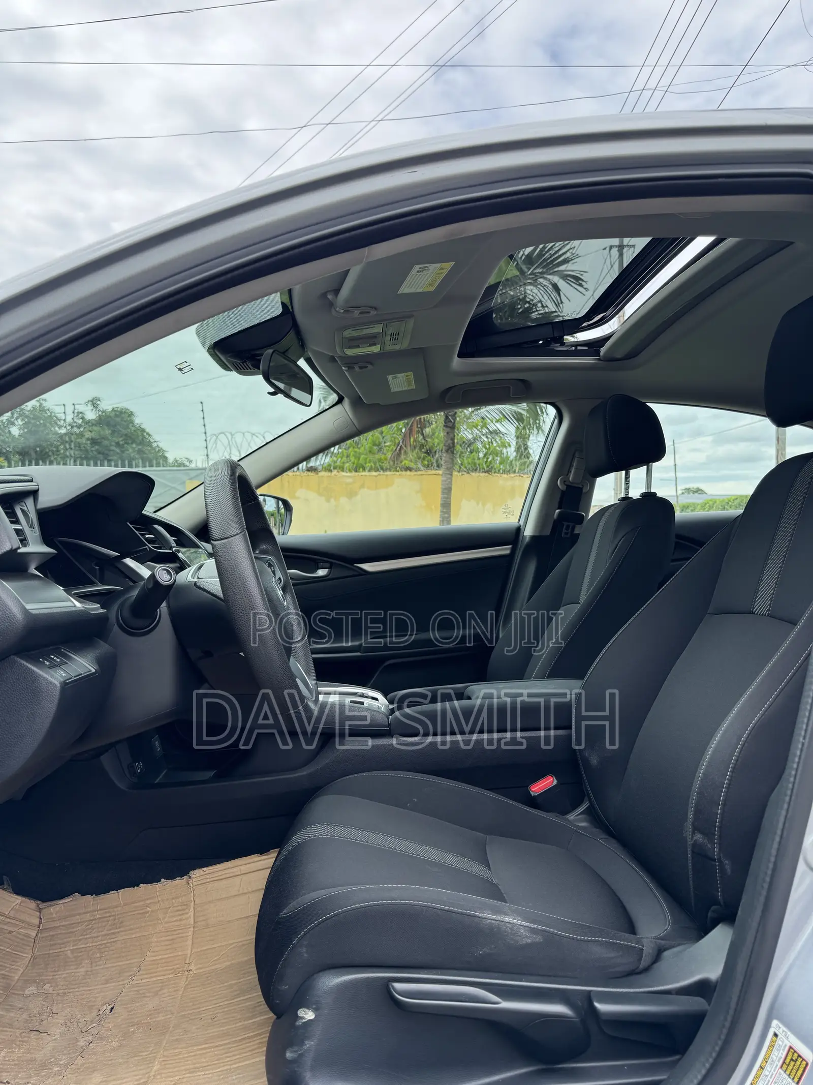 Honda Civic EX Sedan 2018 Gray
