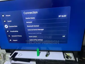 Samsung 75" Qled Smart Tv – Ultra Hd, Airplay Gaming Mode
