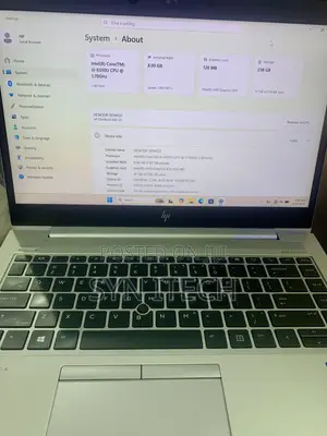 New Laptop HP EliteBook 840 G6 8GB Intel Core i5 SSD 256GB