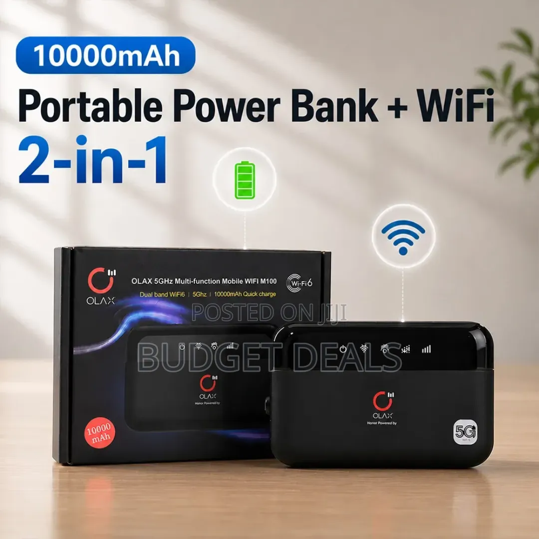 Olax M100 Pocket 4g Mifi + Power Bank