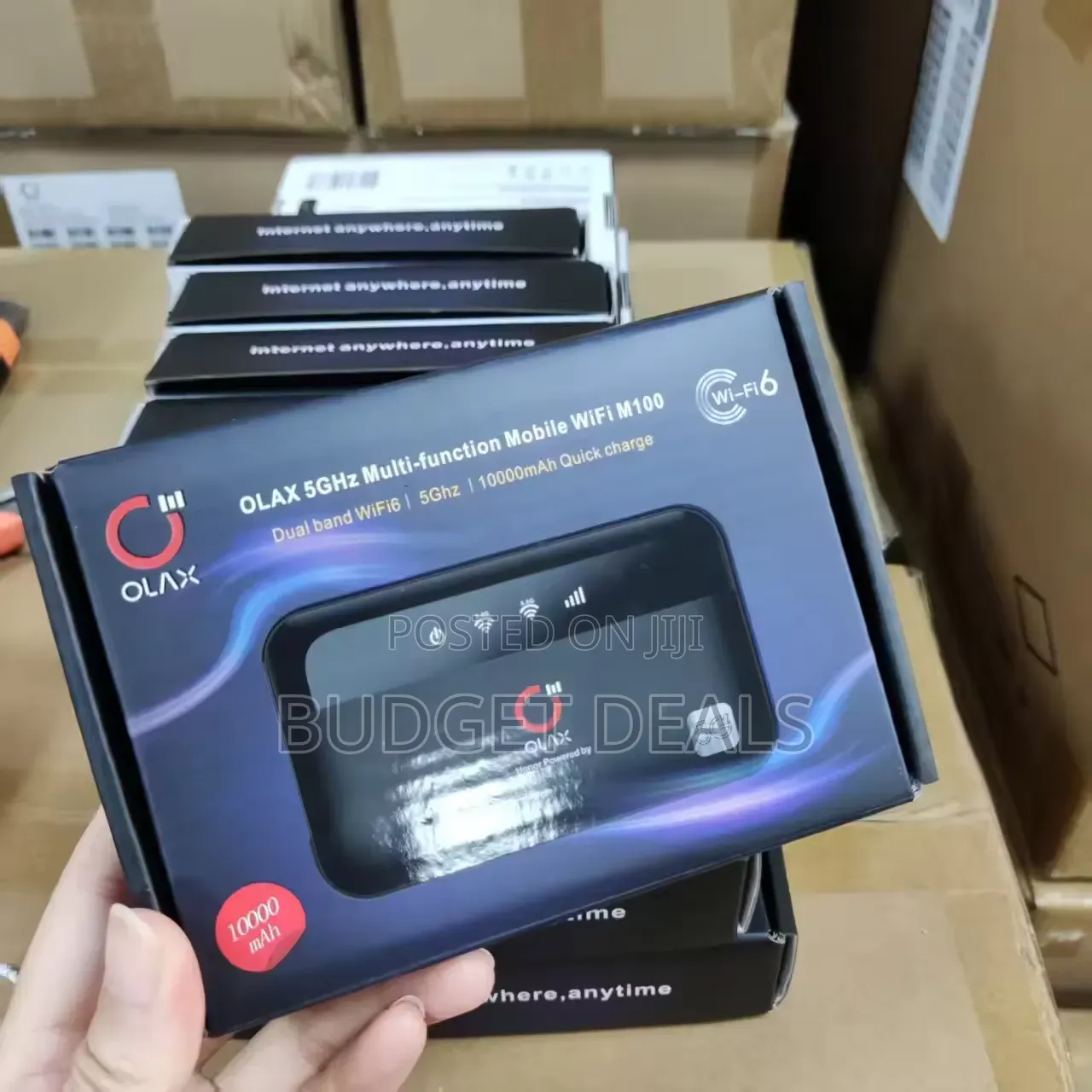 Olax M100 Pocket 4g Mifi + Power Bank