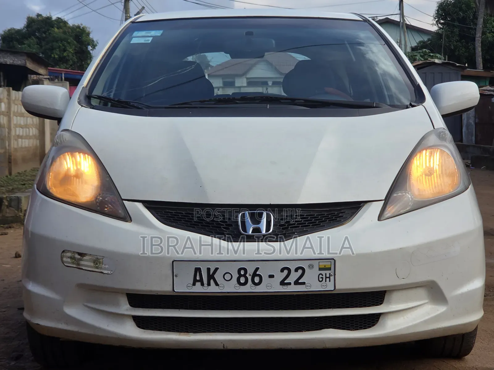 Honda Fit 2012 White