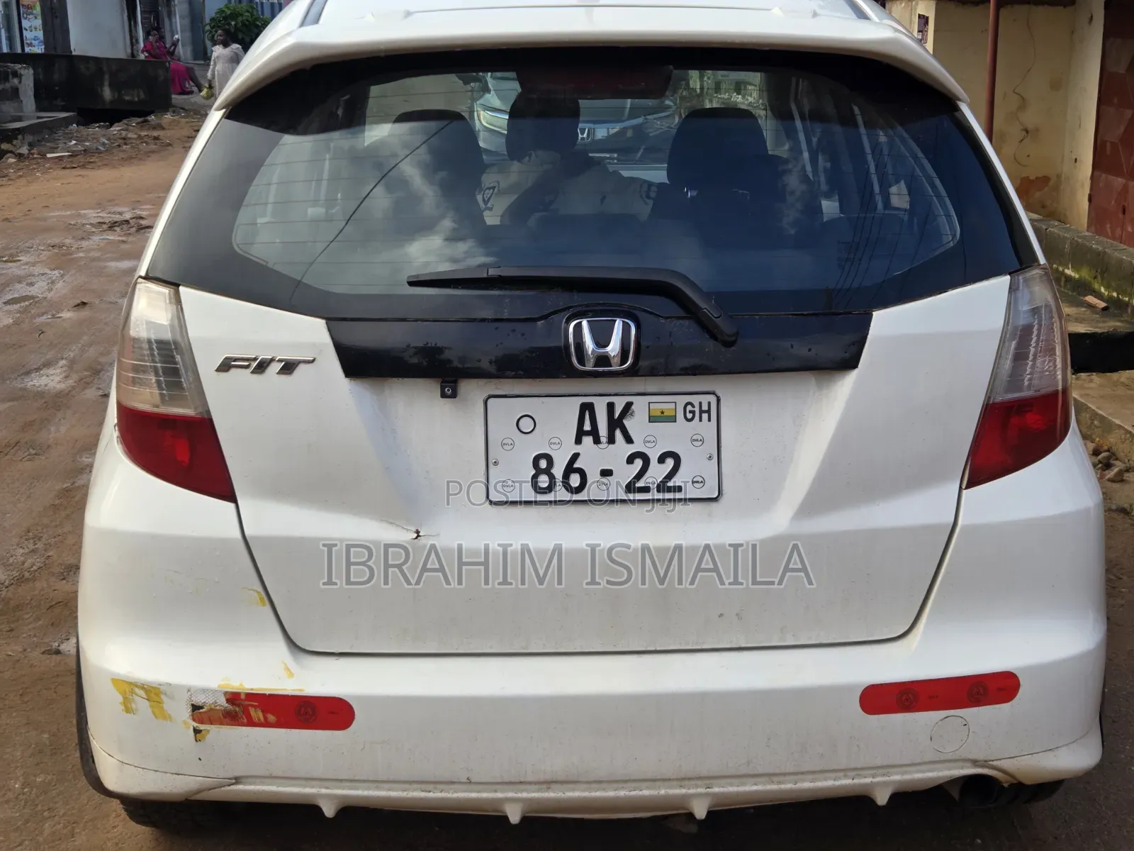 Honda Fit 2012 White