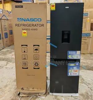 Nasco Nasd2-40wd Bottom Freezer Refrigerator With Water Dispenser 309l