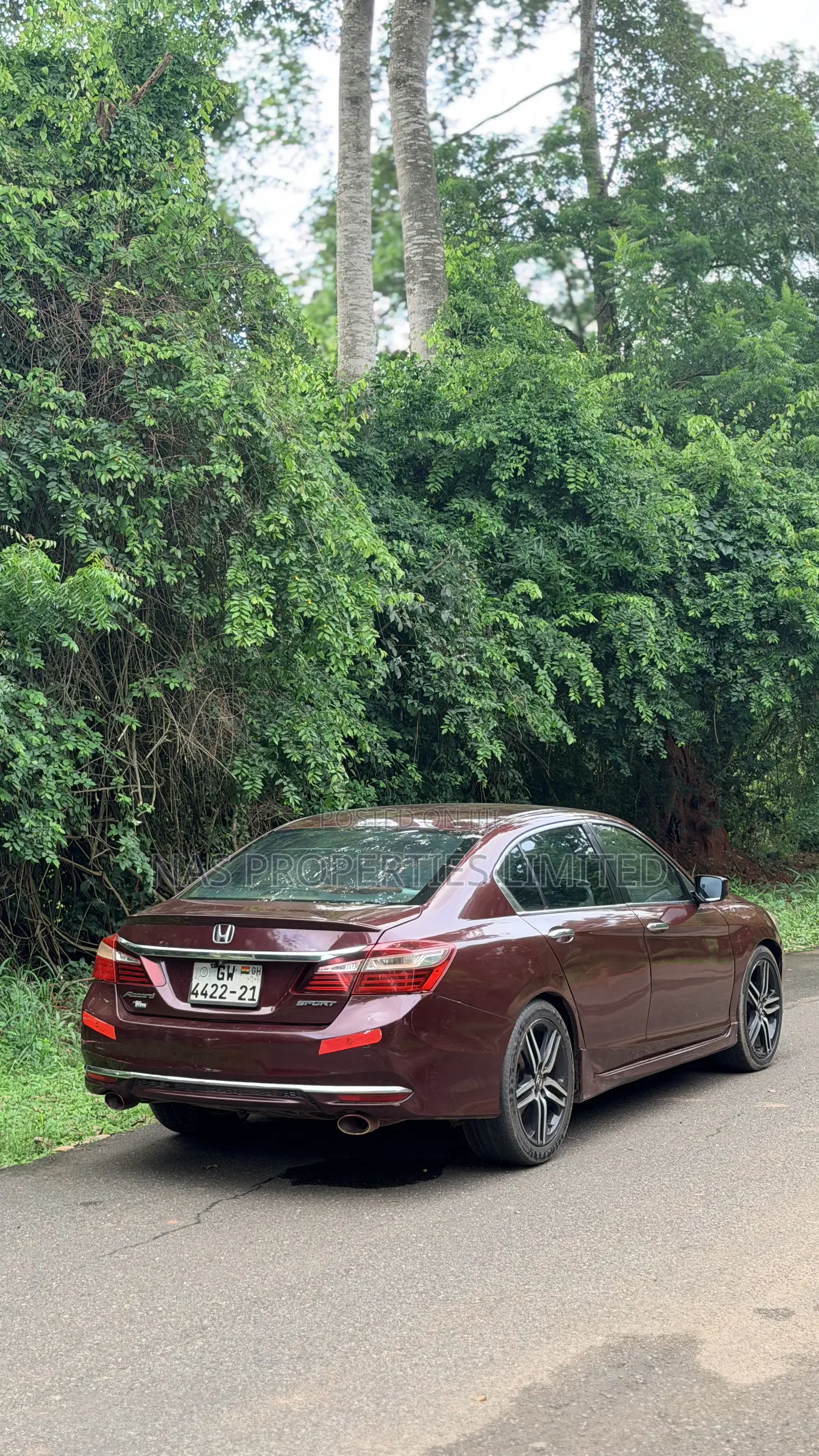 Honda Accord Sport 4dr Sedan FWD (2.4L 4cyl 2A) 2017 Brown
