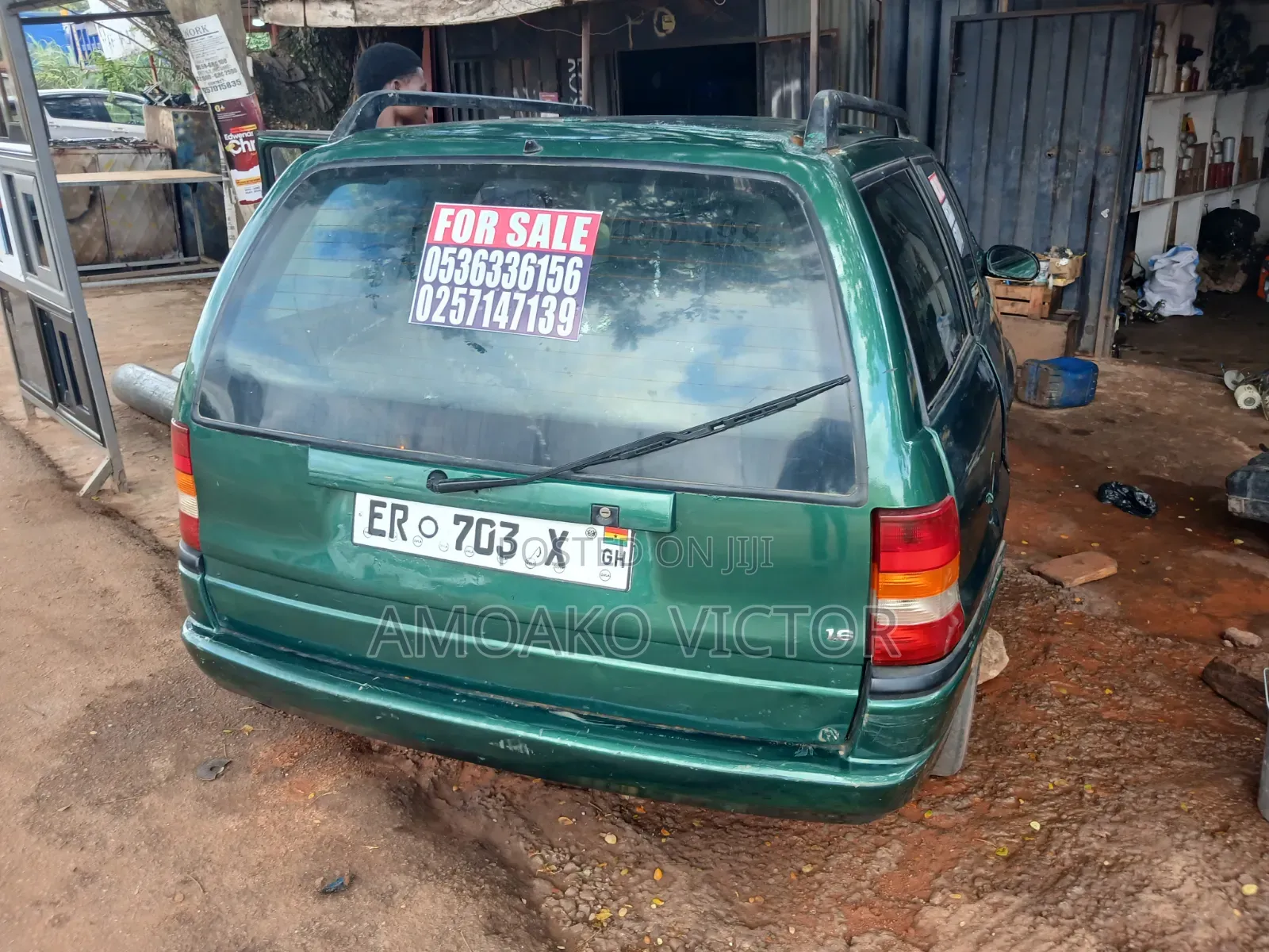 Opel Astra 1997 Green