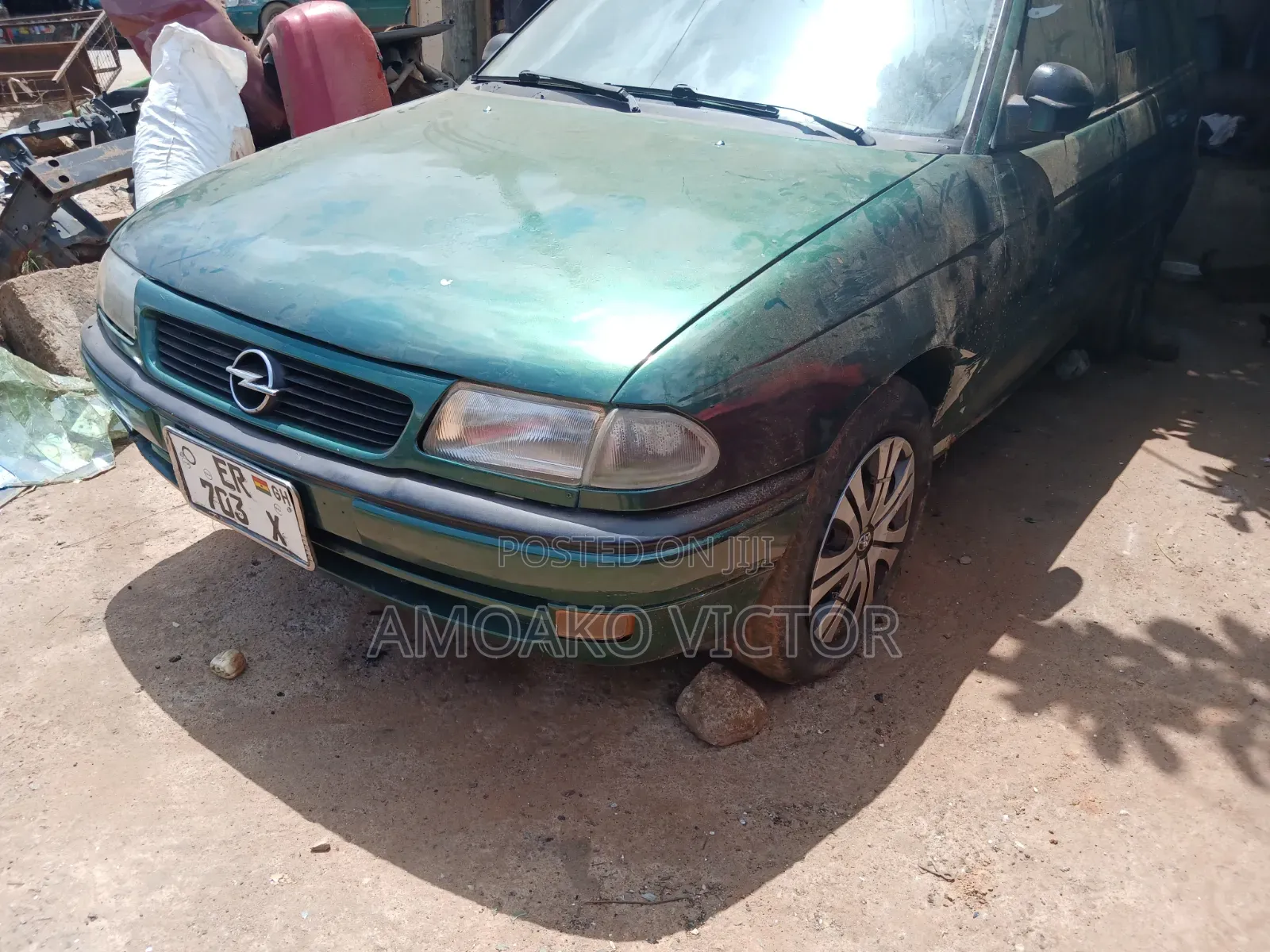 Opel Astra 1997 Green