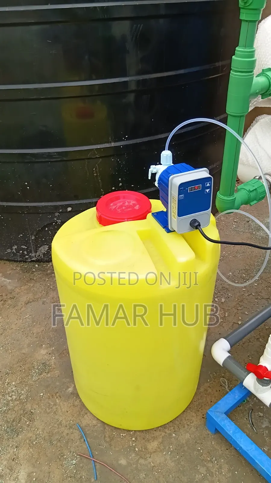 Dosing Tanks, and Pumps