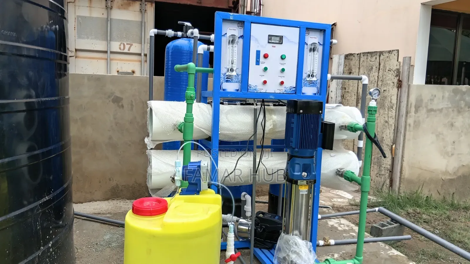 Dosing Tanks, and Pumps