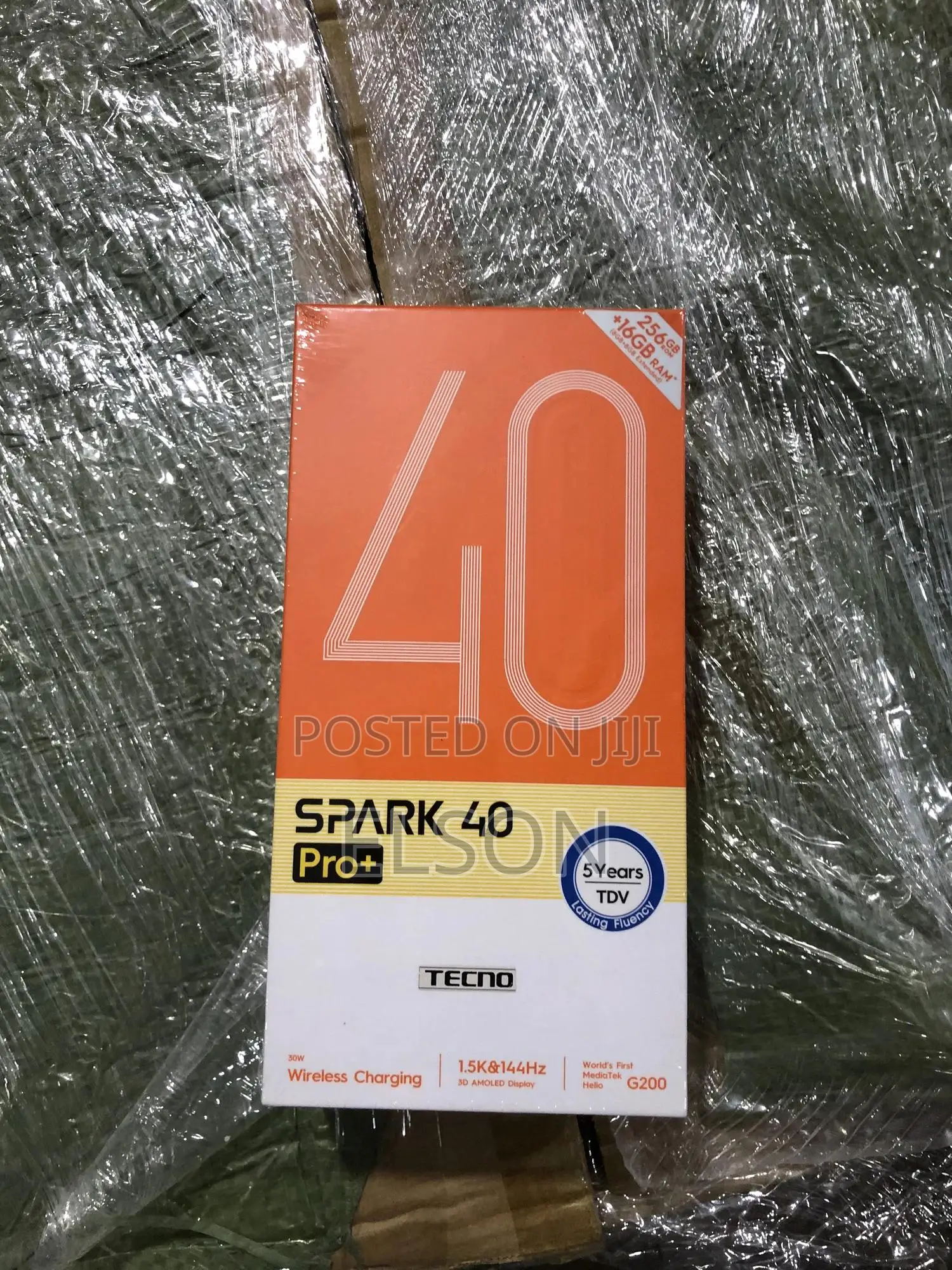 New Tecno Spark 40 Pro+ 256 GB Black