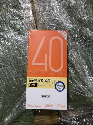 New Tecno Spark 40 Pro+ 256 GB Black