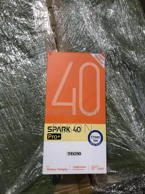 New Tecno Spark 40 Pro+ 256 GB Black