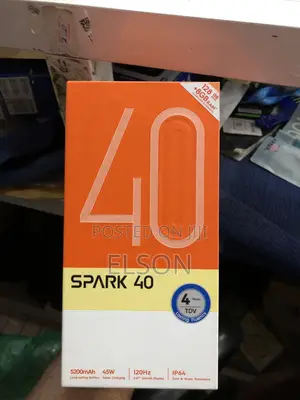 New Tecno Spark 40 256 GB Black