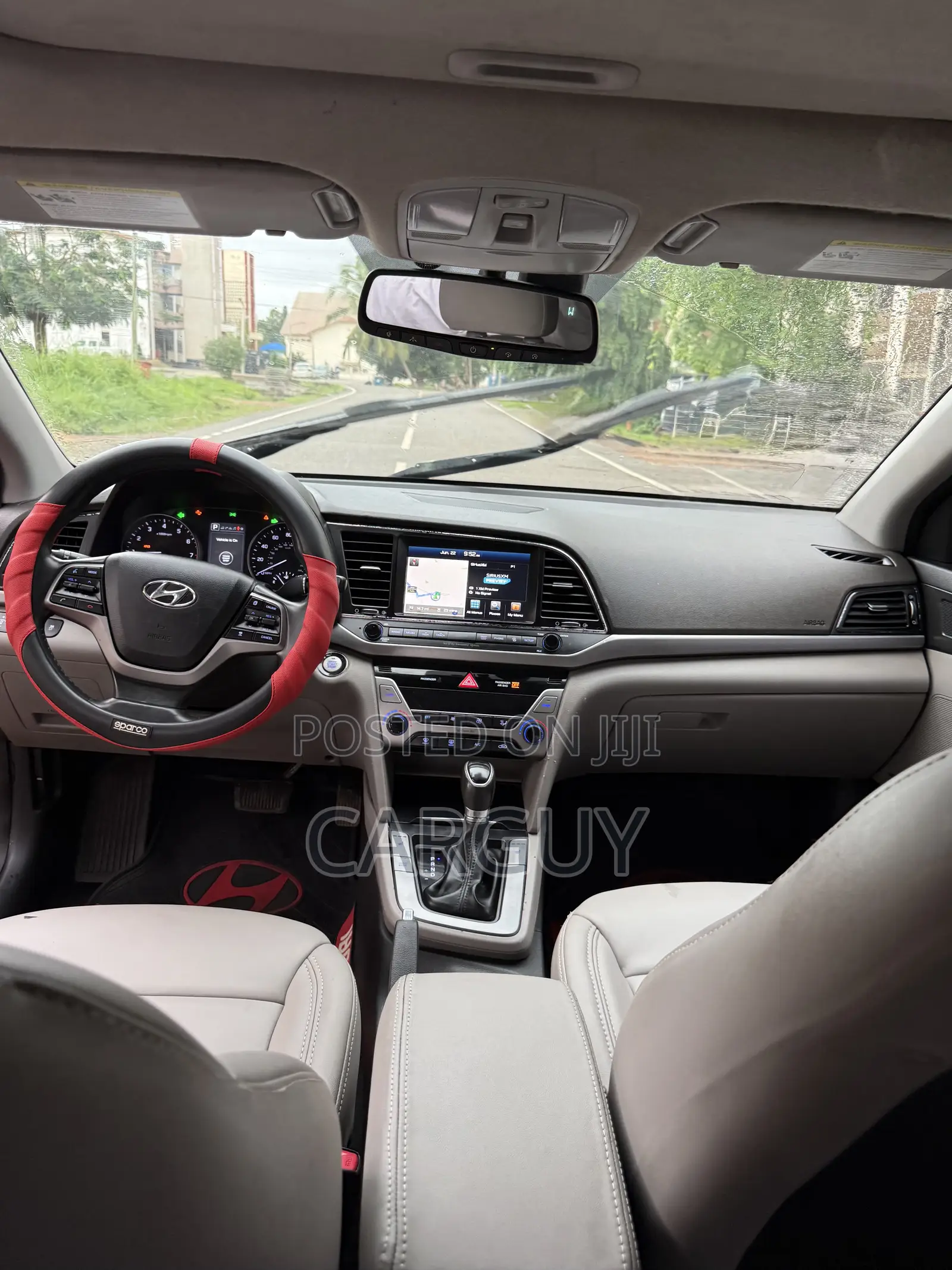 Hyundai Elantra Limited Sedan FWD (2.0L 4cyl 6A) 2017 Red