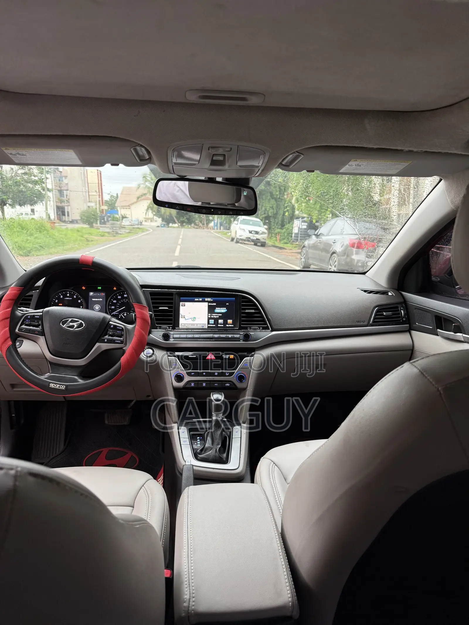 Hyundai Elantra Limited Sedan FWD (2.0L 4cyl 6A) 2017 Red