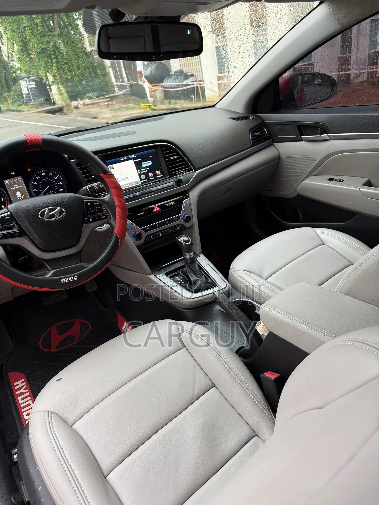 Hyundai Elantra Limited Sedan FWD (2.0L 4cyl 6A) 2017 Red