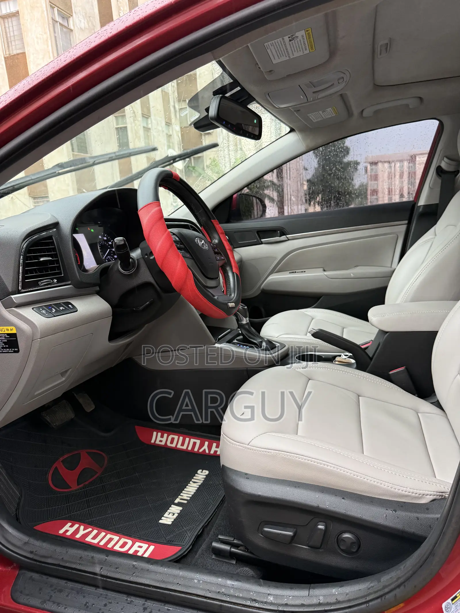 Hyundai Elantra Limited Sedan FWD (2.0L 4cyl 6A) 2017 Red