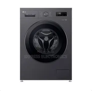 Ultra Modern Sleek Grey Front Load Wm Lg 8kg
