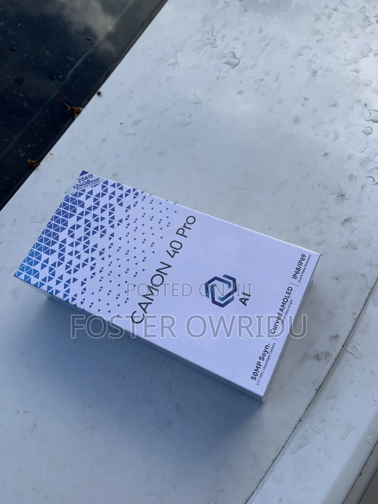 New Tecno Camon 40 Pro 4G 256 GB Green