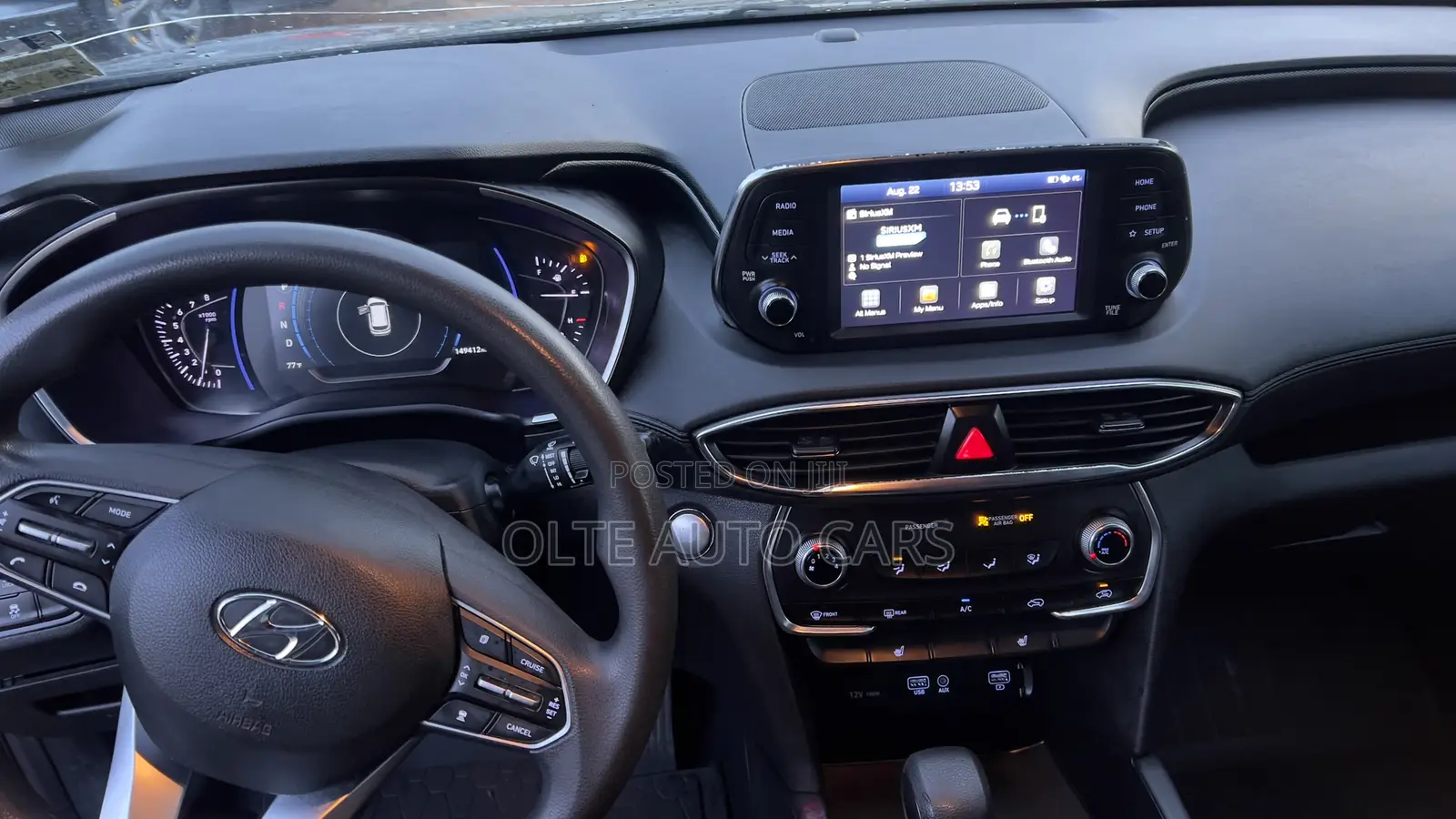 Hyundai Santa Fe SEL 2.4 AWD 2019 Black