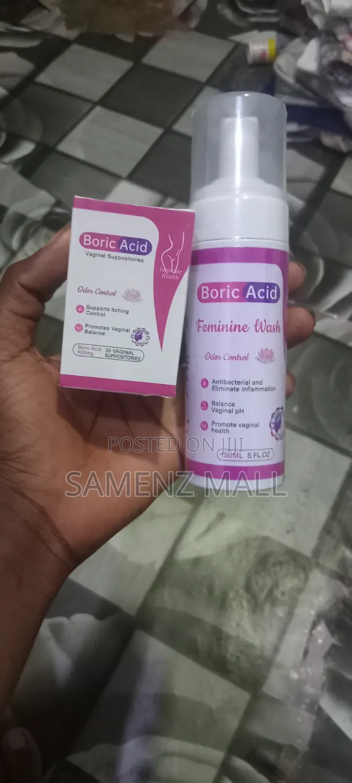 Boric Acid and Wash