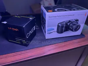 Black Magic Pocket Cinema Camera + SLR 25mm Lens + Media Kit