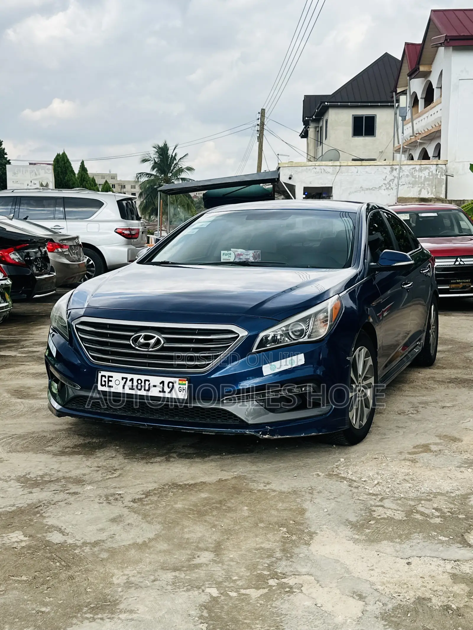 Hyundai Sonata Sport 4dr Sedan (2.4L 4cyl 6A) 2015 Blue