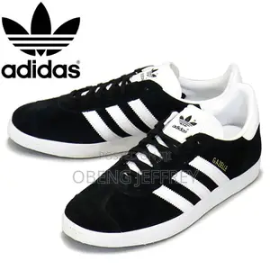 Original Adidas Gazelle Black/White