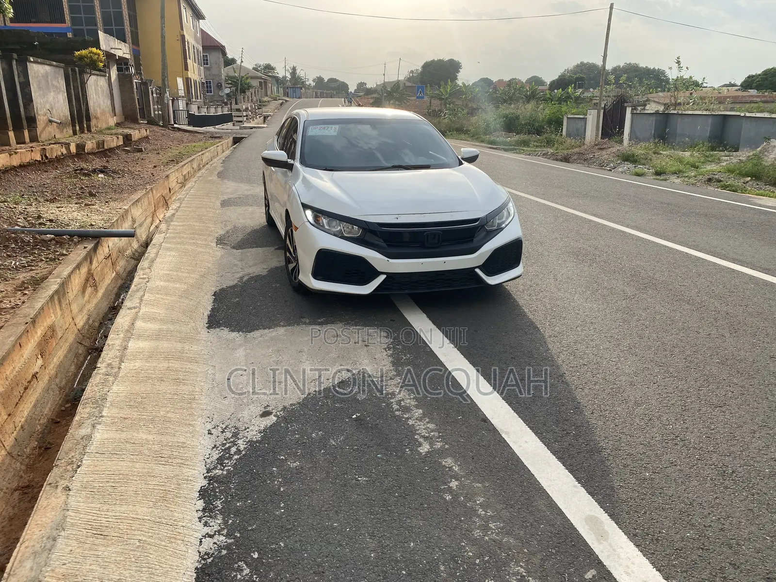 Honda Civic EX 4dr Hatchback (1.5L 4cyl) 2017 White