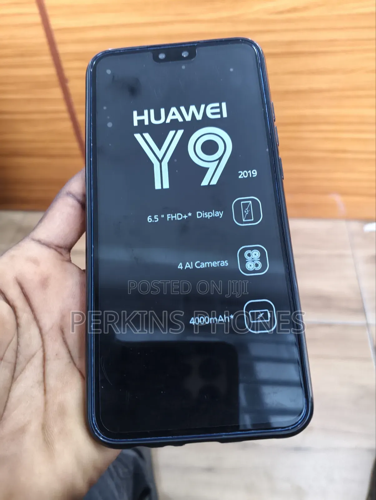 New Huawei Y9 2019 128 GB Black
