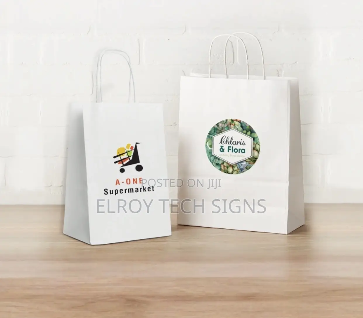 3d Signboard/ T Shirts Printed/ Paper Bags