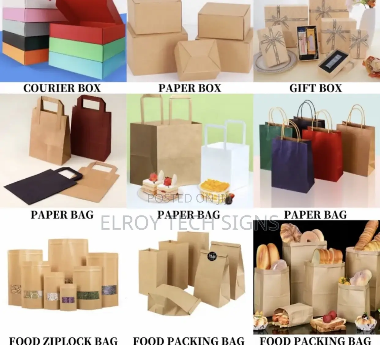 3d Signboard/ T Shirts Printed/ Paper Bags