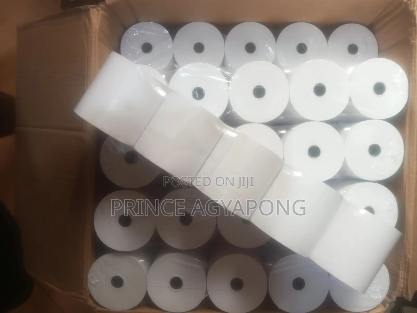 Thermal Paper (Paper Rolls) 80x80mm 50pcs in a Box