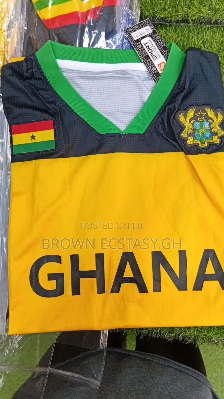 Ghana Classic Jersey (Swipe for the Inverted Design)